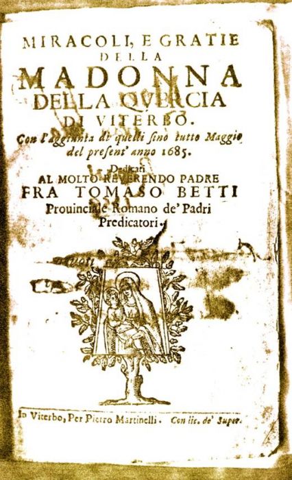 Giovanni Brunacci e la Madonna della Quercia